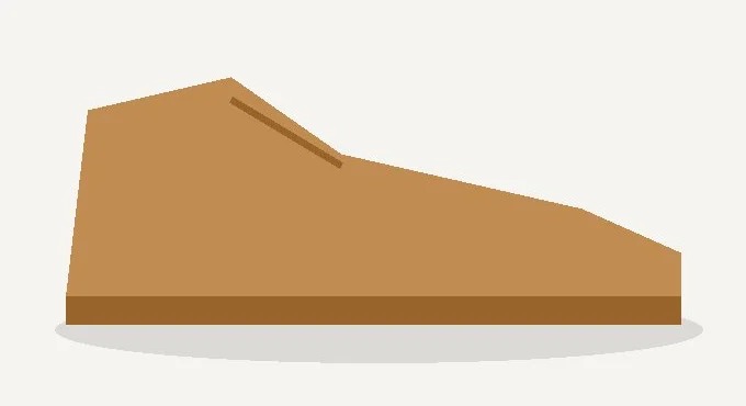 Bota Teo camel (foto de demostración)